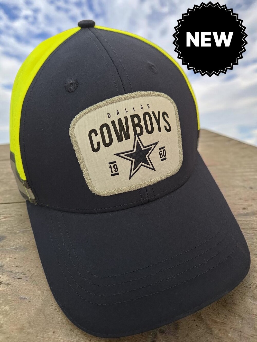 New Dallas Cowboys high visability hat Men